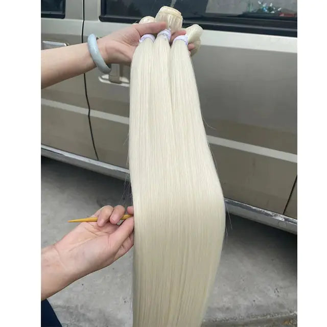 Straight Fake Fibers Hairs